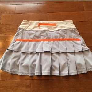 Lululemon pace setter skirt/skort size 2
