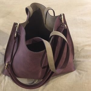 Free people slouchy vegan tote