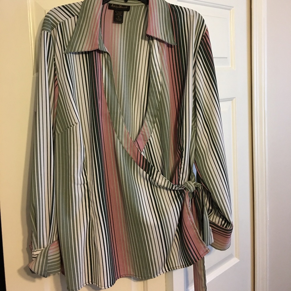 Wrap Front Blouse