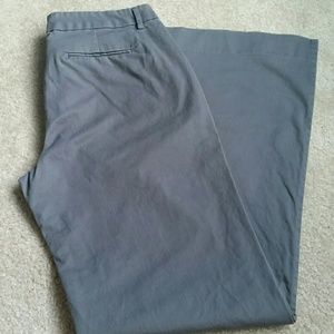 Gap perfect khaki grey pants
