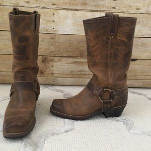 Frye Harness 12R leather boots