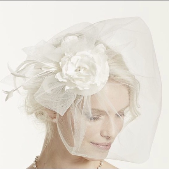 Ivory Wedding Bride Mother of Bride Veil Blusher