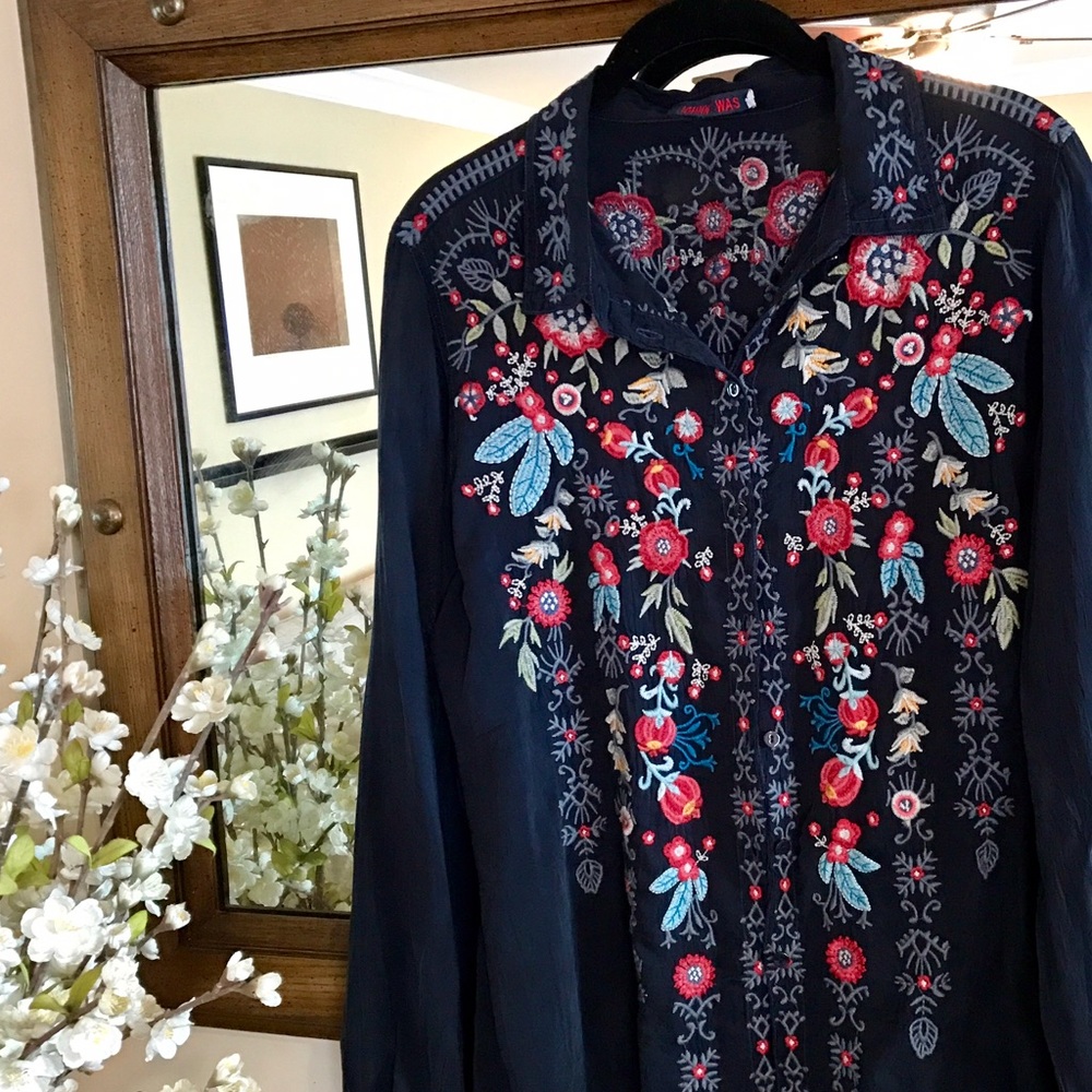 Jonny Was Button up Blouse 🙋🏻✨