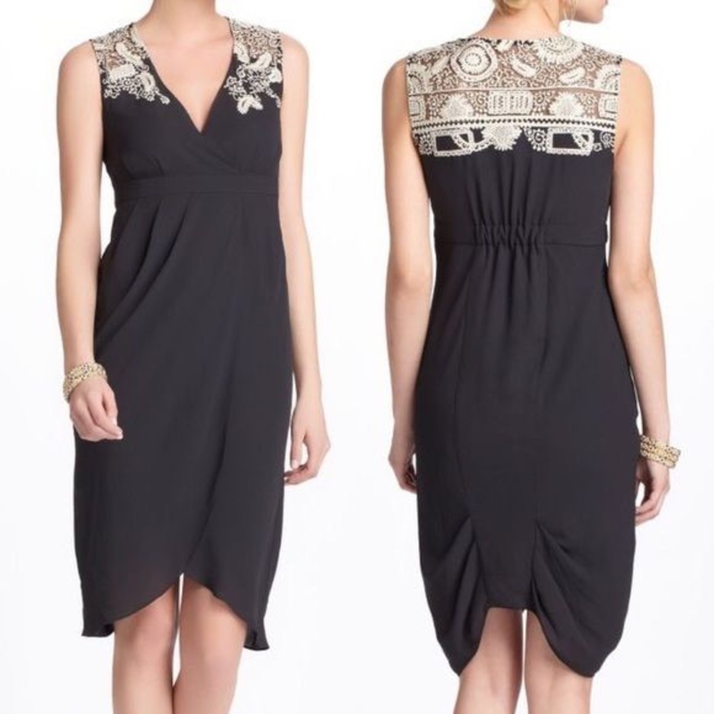Anthropologie embroidered Tulip Dress