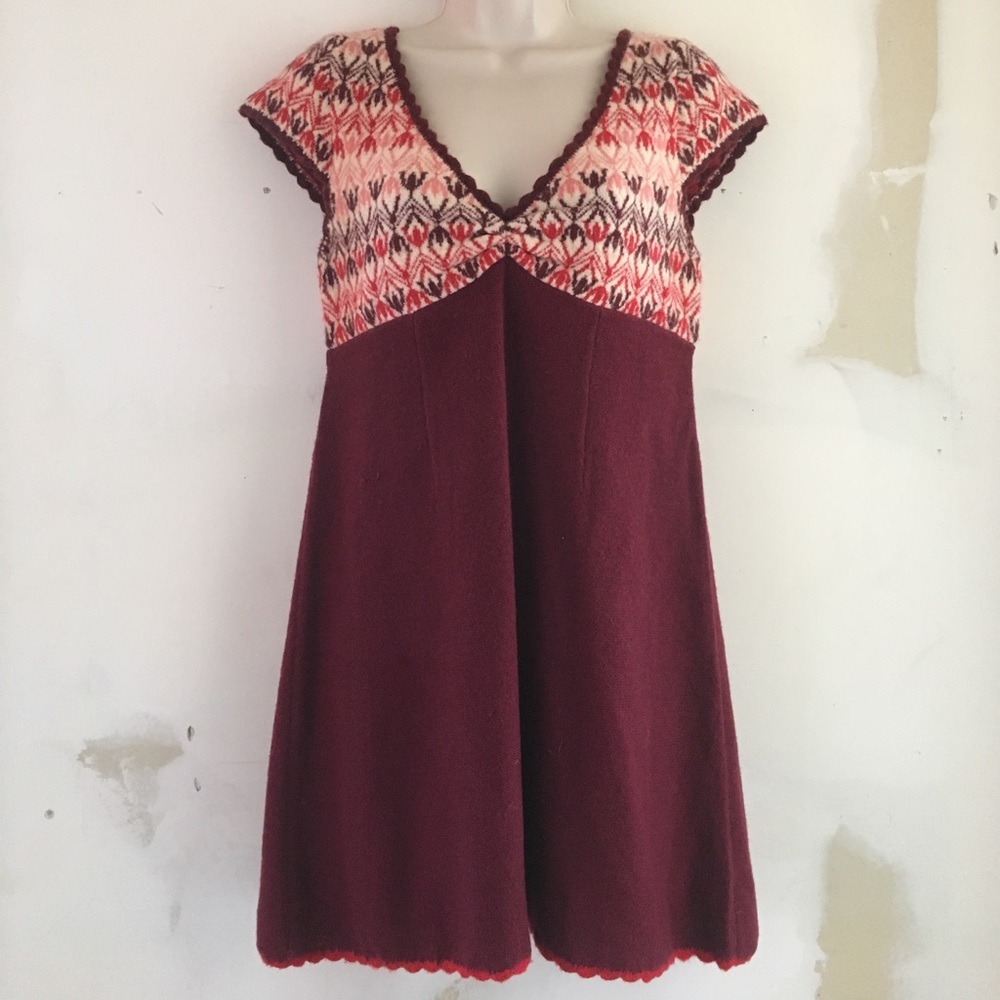 •Gorgeous free people pink and red dress•