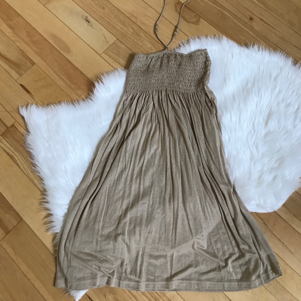 Adorable halter sundress/cover up