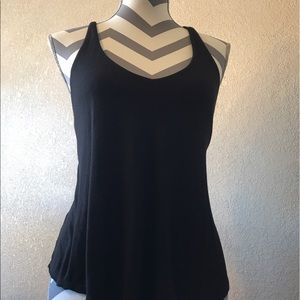 Cute black flowy top