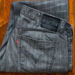 Levi's 514 grey jeans