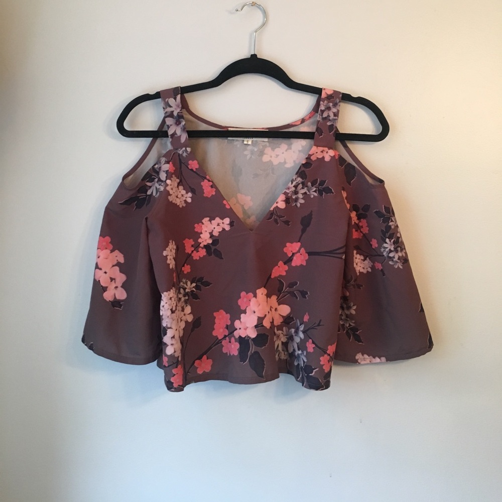 Flowery two-piece set