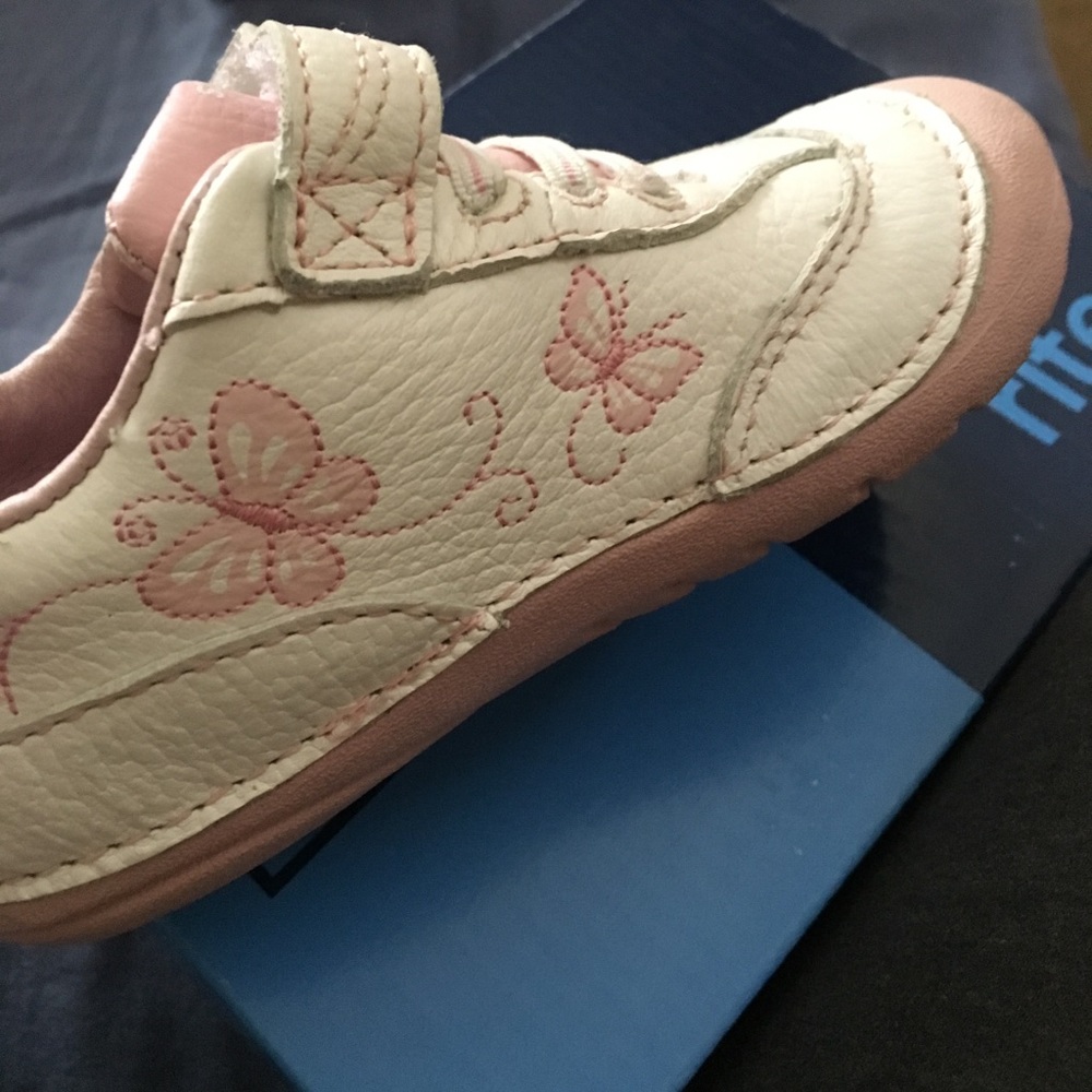 Strite rite Bambi white/pink