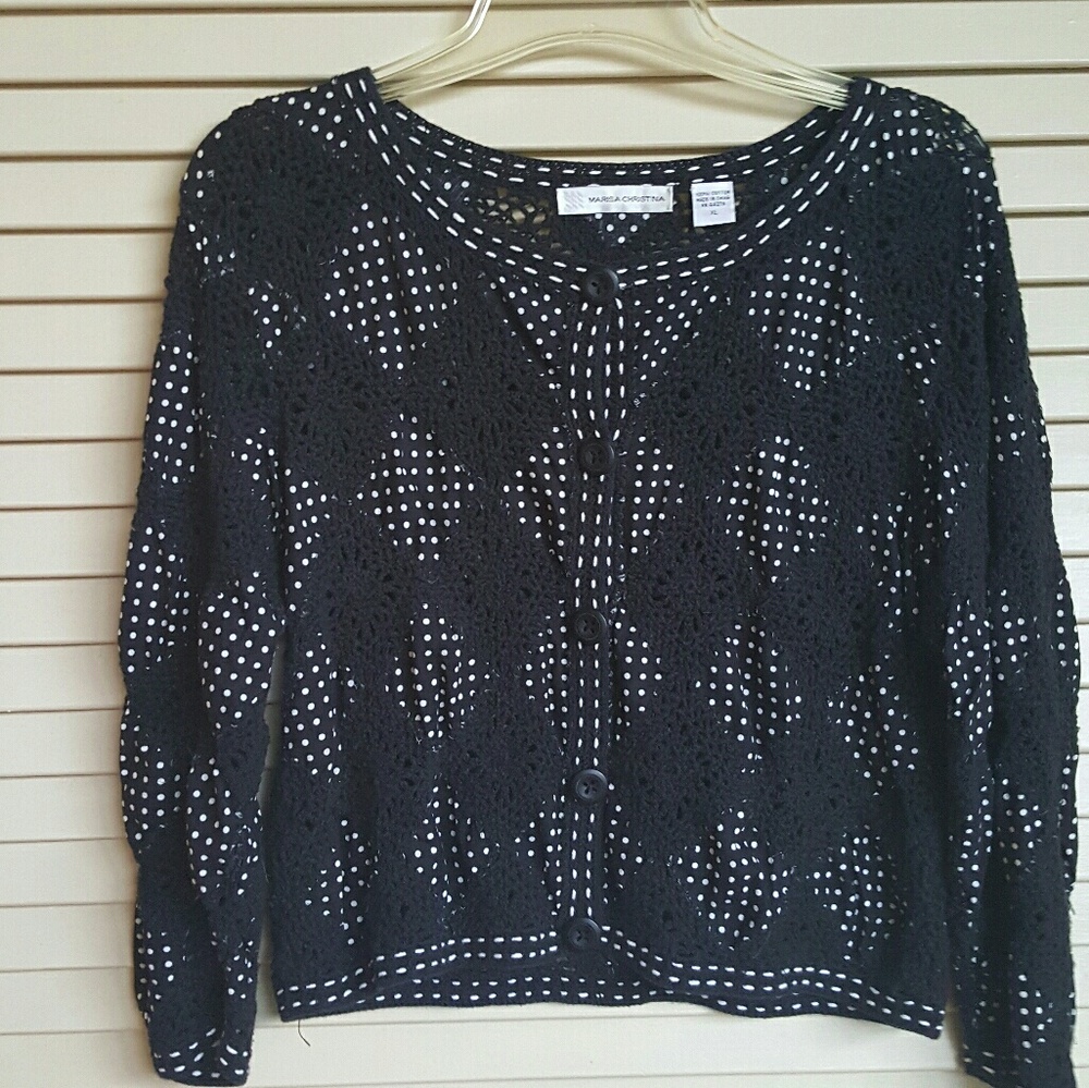 Crochet & Fabric Sweater