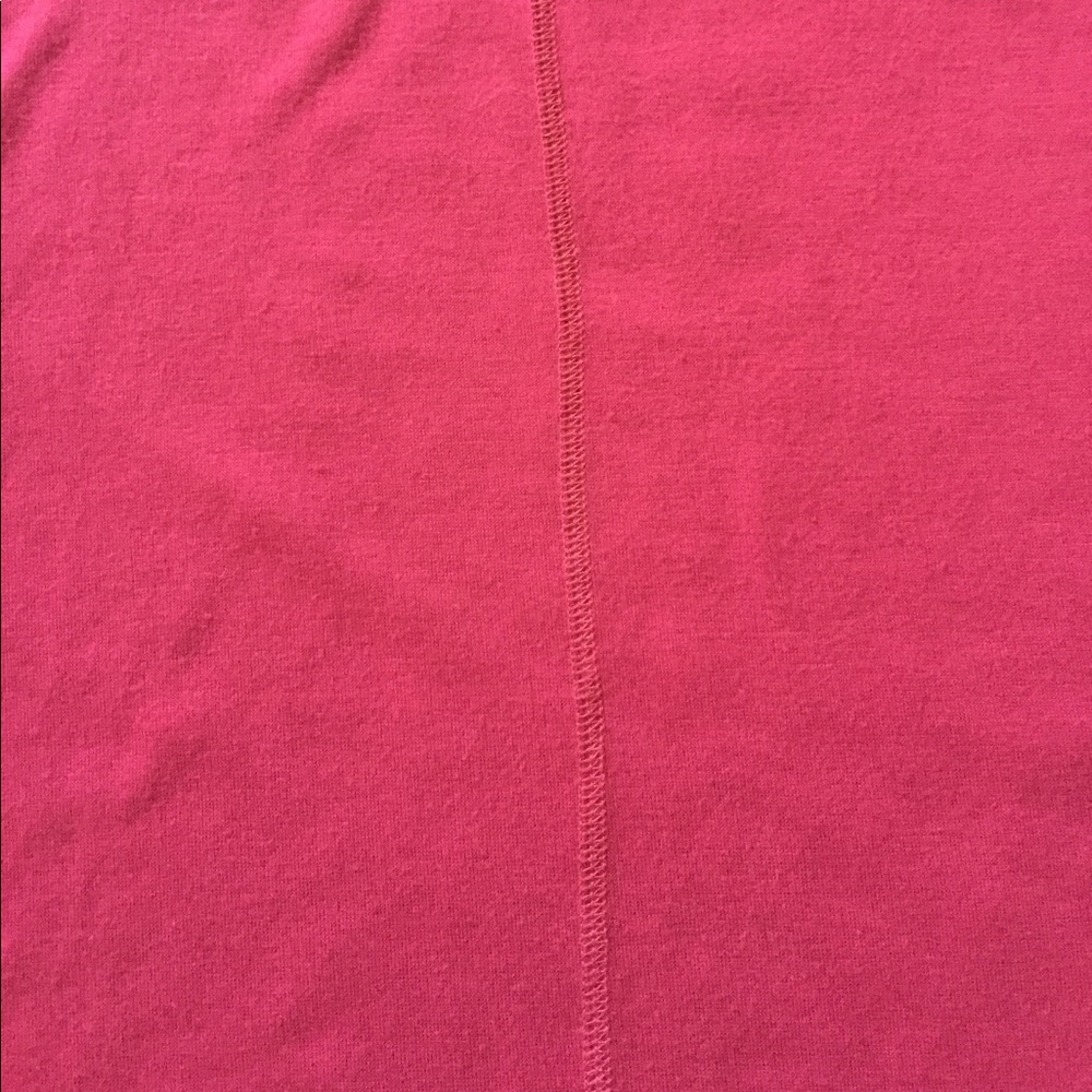 Belle Gray Raspberry Dolman Short Sleeve Top - Picture 6 of 8