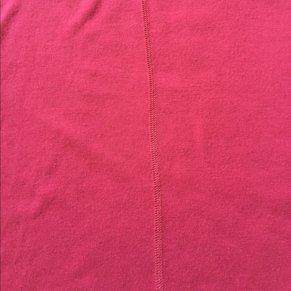 Belle Gray Raspberry Dolman Short Sleeve Top - Picture 6 of 8