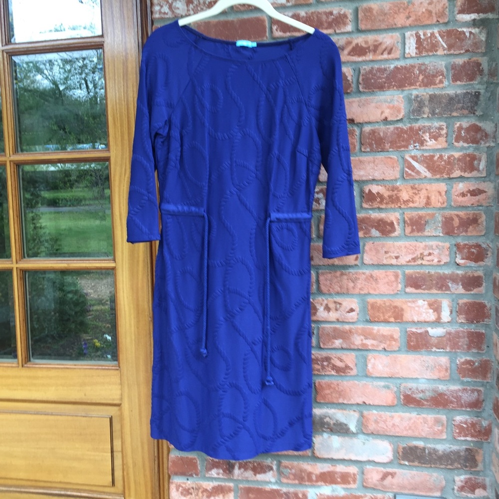 J. McLaughlin Blue Dress
