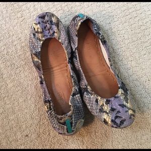 Tieks in Lavendar Snake