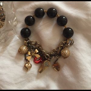 This super cute betsey Johnson charm bracelet