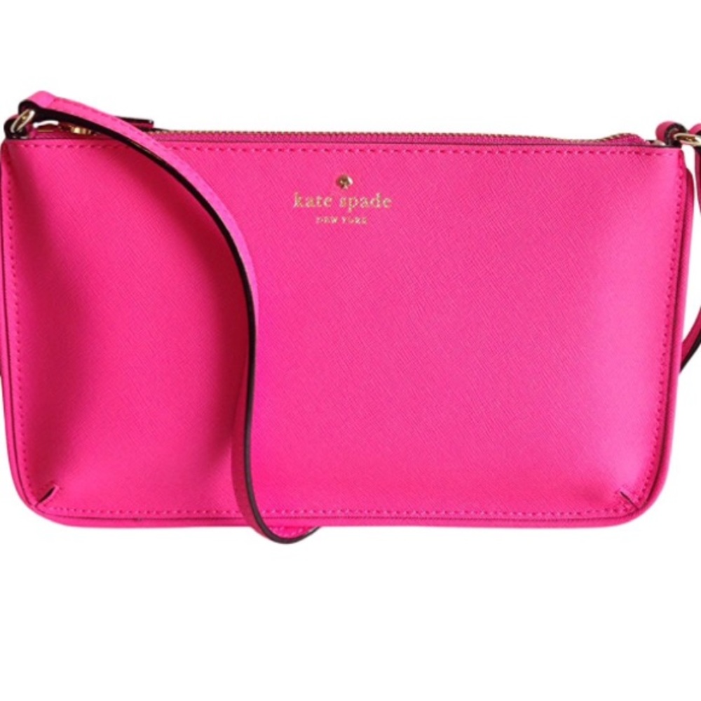 Kate Spade Hot Pink Mikas Pond Janelle Bag 💕💖💕