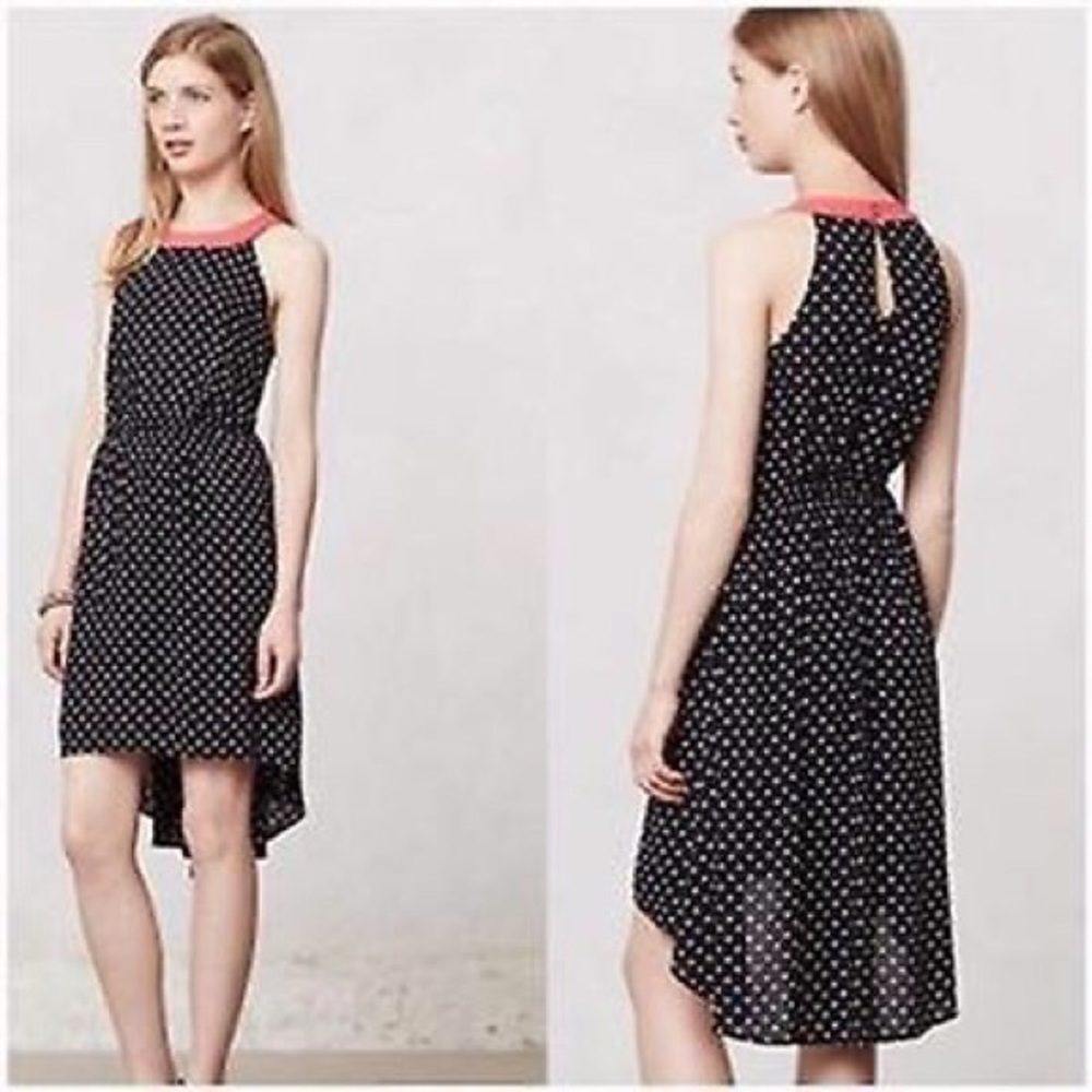 Anthropologie polka dot dress