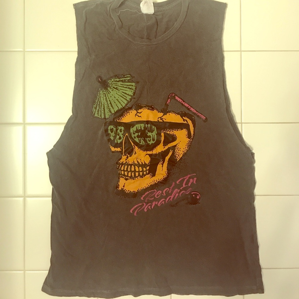 Obey skull tank