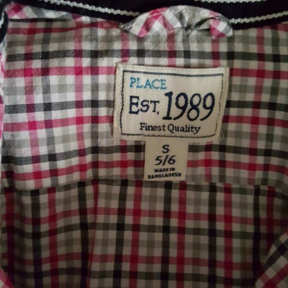 Children's place long sleeve button Down shirt - Picture 3 of 3
