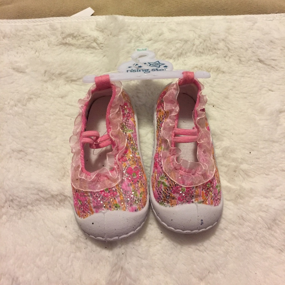 Rising star baby shoes