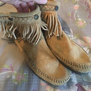 ✨SOLD!✨ Minnetonka ankle booties