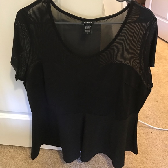 torrid Tops - Business casual peplum top from Torrid