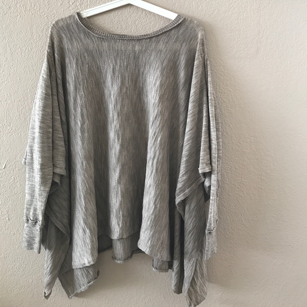 Knox Rose 3/4 sleeve poncho
