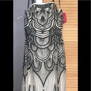 NWT  Sequin dress. Gatsby style Formal dress.
