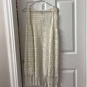Crochet festival vest