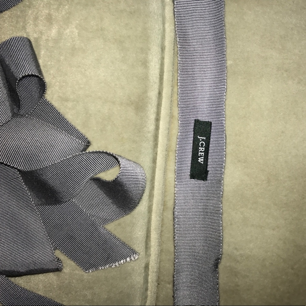 J. Crew sash/belt decorative gray jewels - Picture 2 of 2
