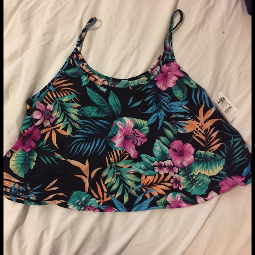 Silk crop top!