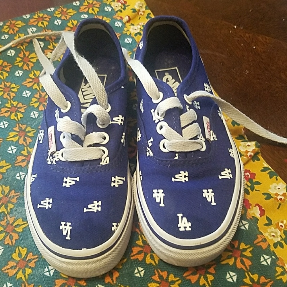 LA Dodgers Vans