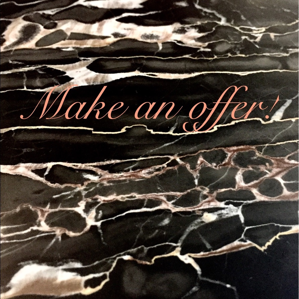 Offers welcome!