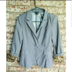 Grey blazer