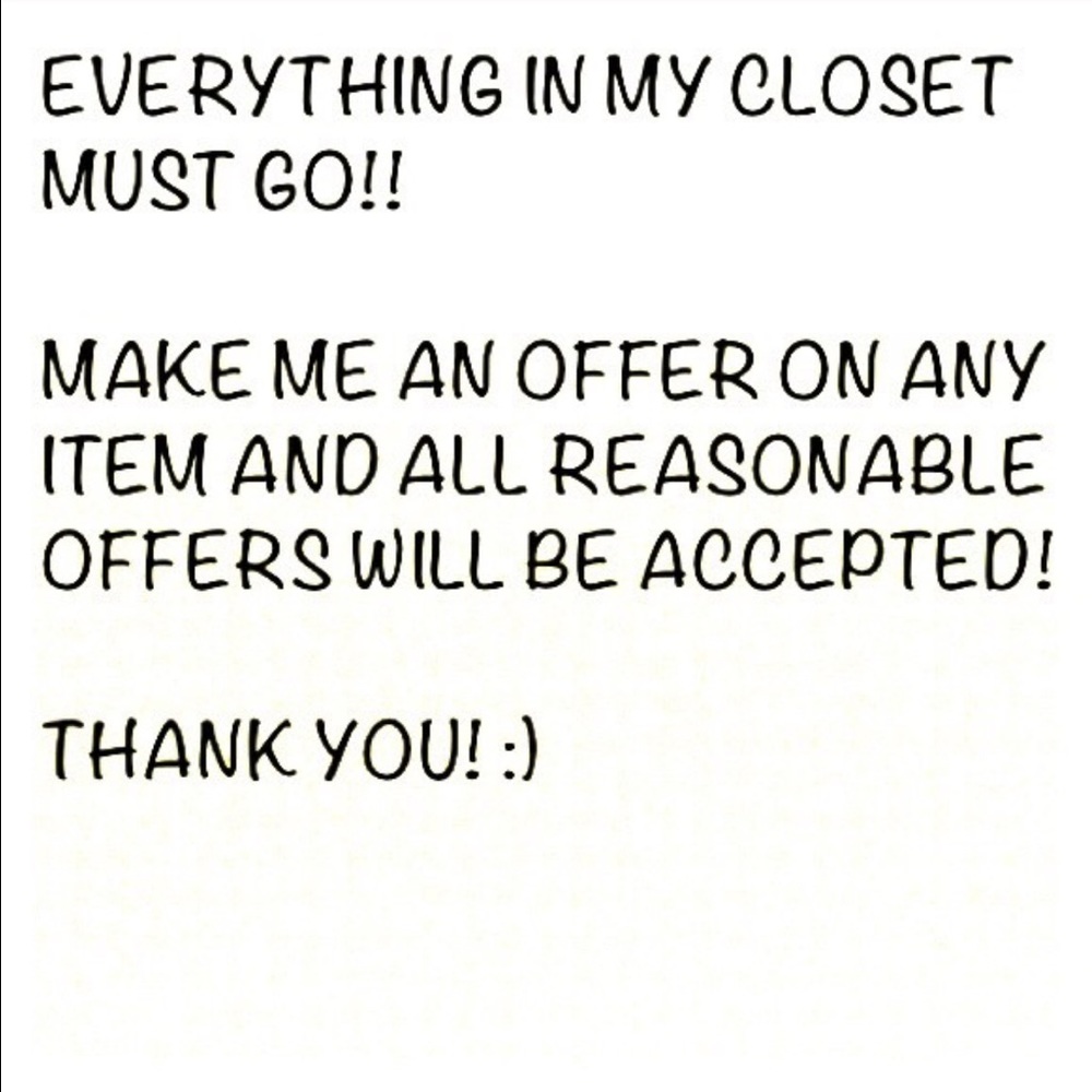 Make me an offer!