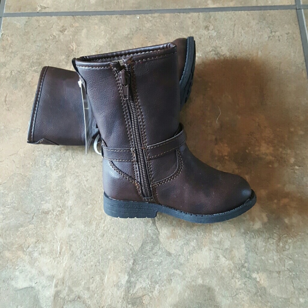 Carter's brown girl's boots size 6T