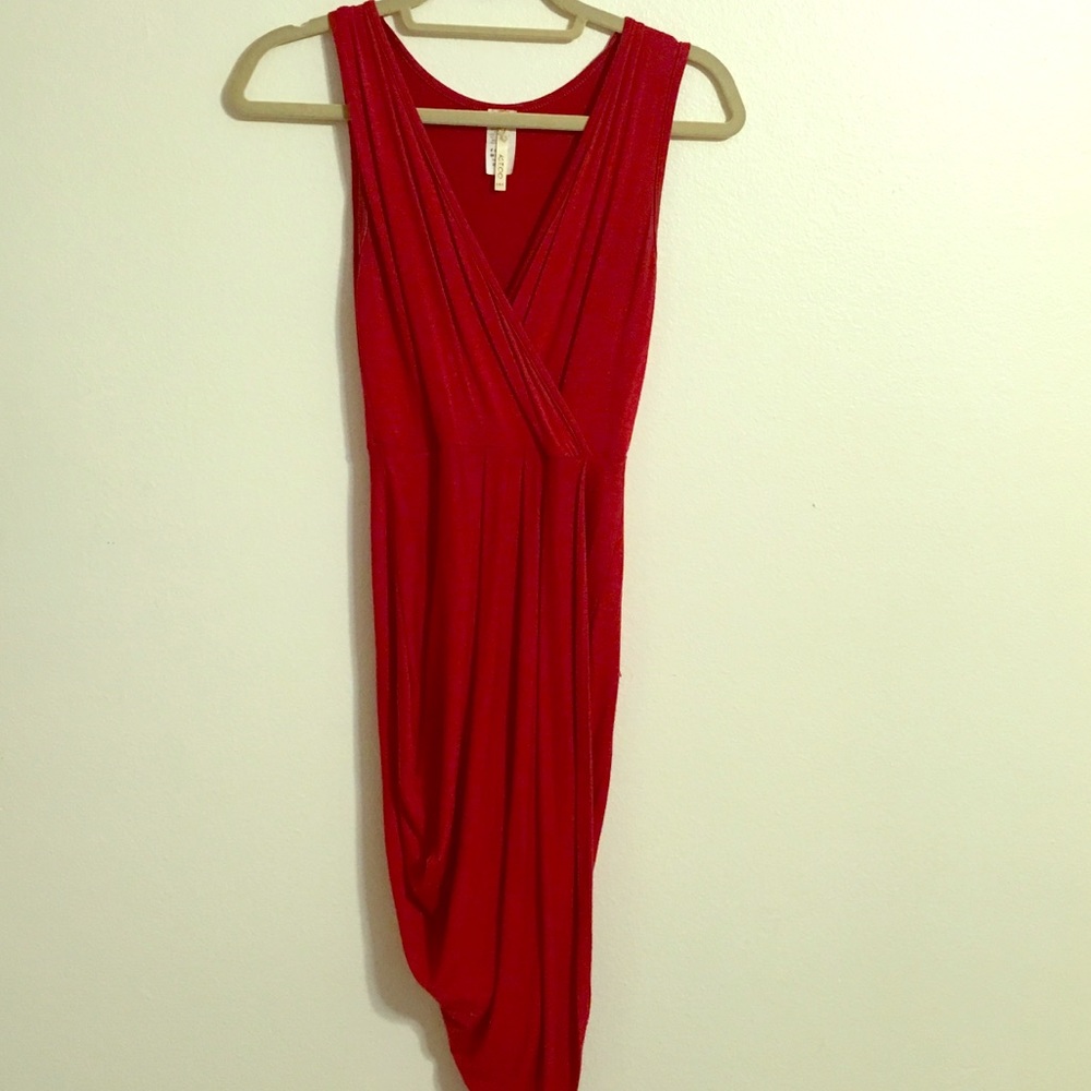 Red dress