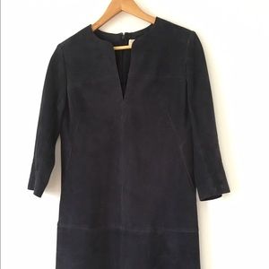 Tory Burch suede shift dress
