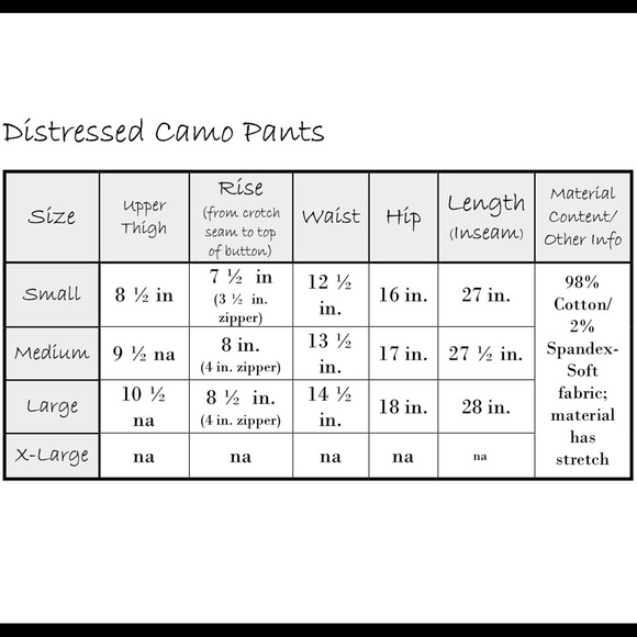 Distressed Camo Skinnies - Picture 7 of 8