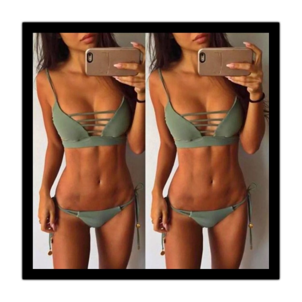 Sexy Brazilian cut swim suit size small