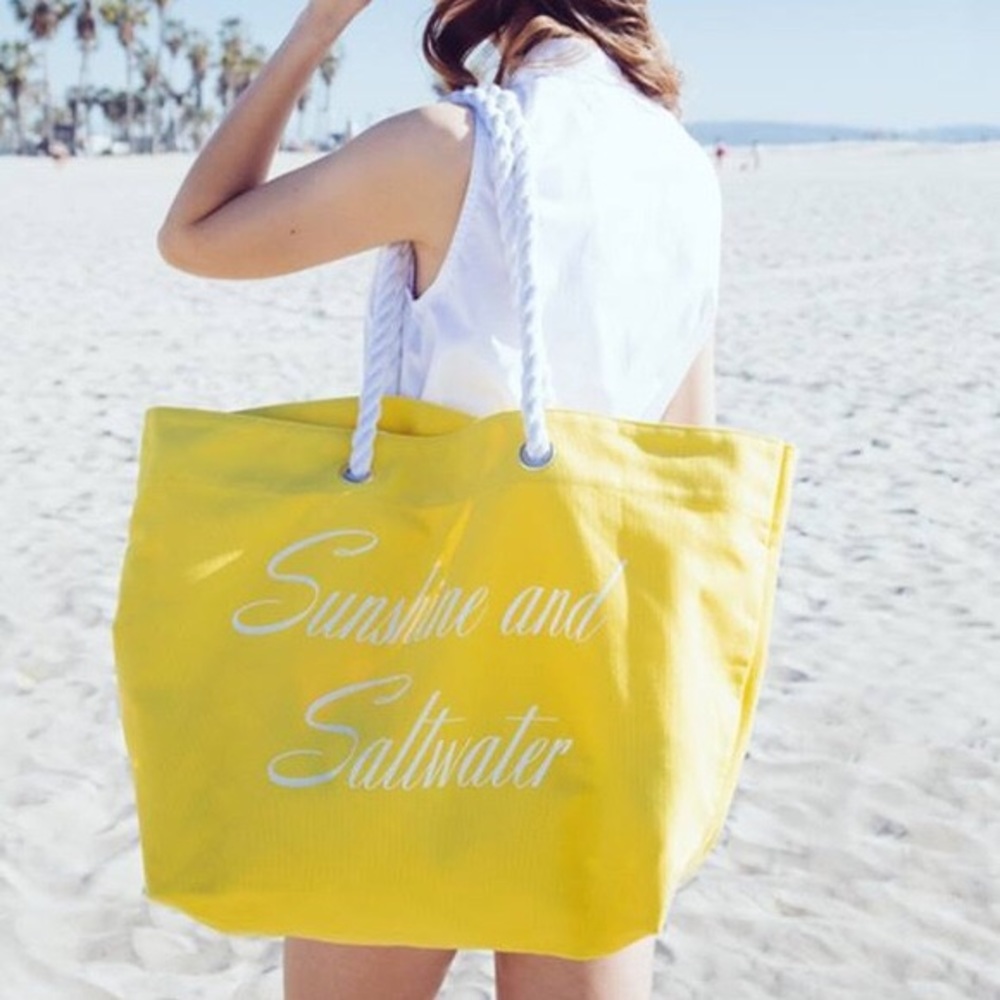 Trina Turk Sunshine & Saltwater Beach Tote 🌊