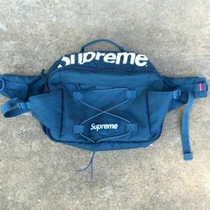 Supreme ss17 teal waist bag