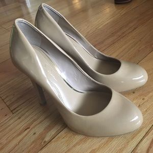 Jessica Simpson Patent Nude Heels