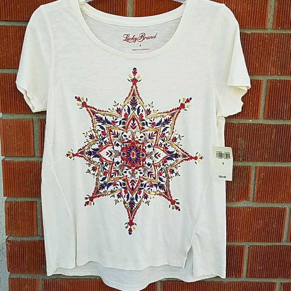 Mandala tee by Lucky Brand