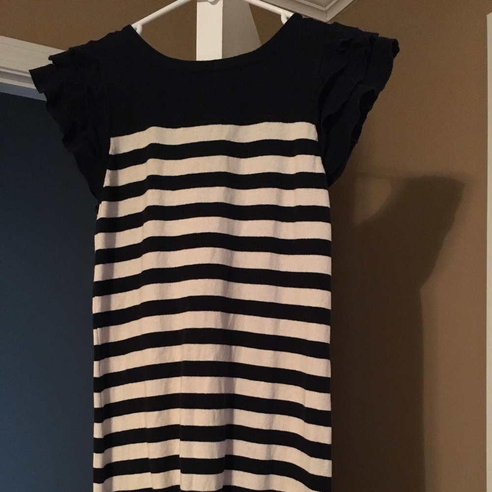 Short sleeve sweater dress