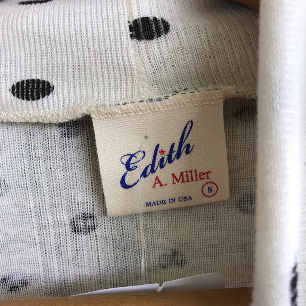 Edith A Miller Dotted Tee - Picture 7 of 8