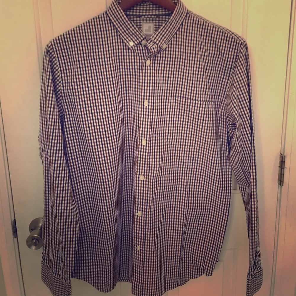 Men's Striped Dress Shirt