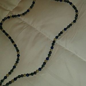 NWOT necklace, nice variety of quality stone beads