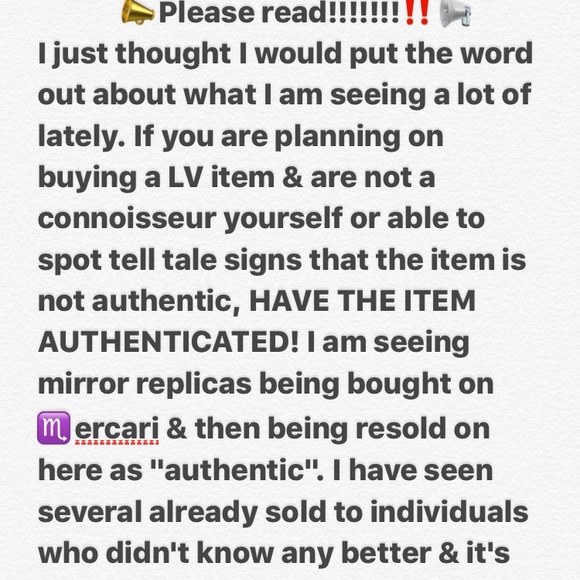 🔺🔺LOUIS VUITTON BUYERS BEWARE!!!!!!!🔺🔺 - Picture 2 of 5
